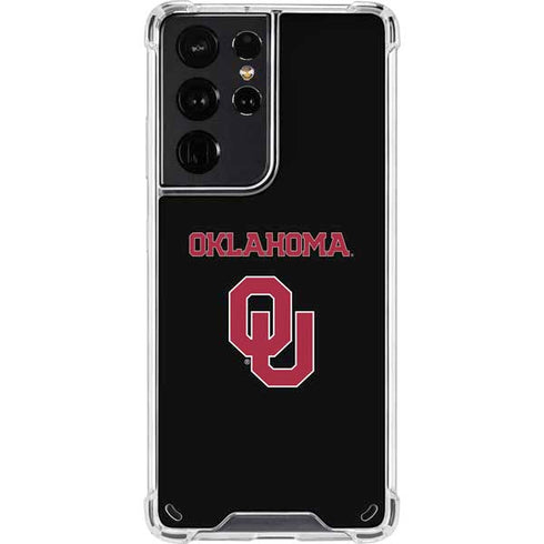 University of Oklahoma Only One Sooners Galaxy S21 Ultra 5G Clear Case